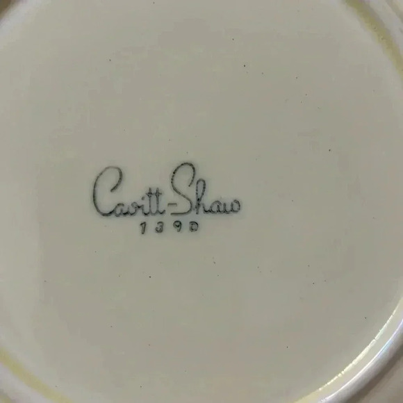 Vintage Cavitt Shaw shortcake sugar bowl - Picture 5 of 5